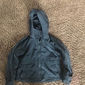 LULULEMON light moto rain jacket